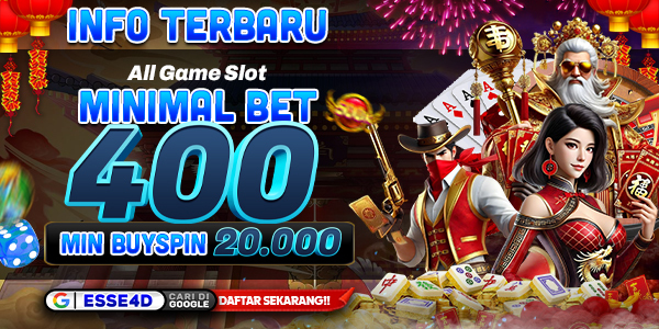 Minimal Bet 100 Perak Esse4d